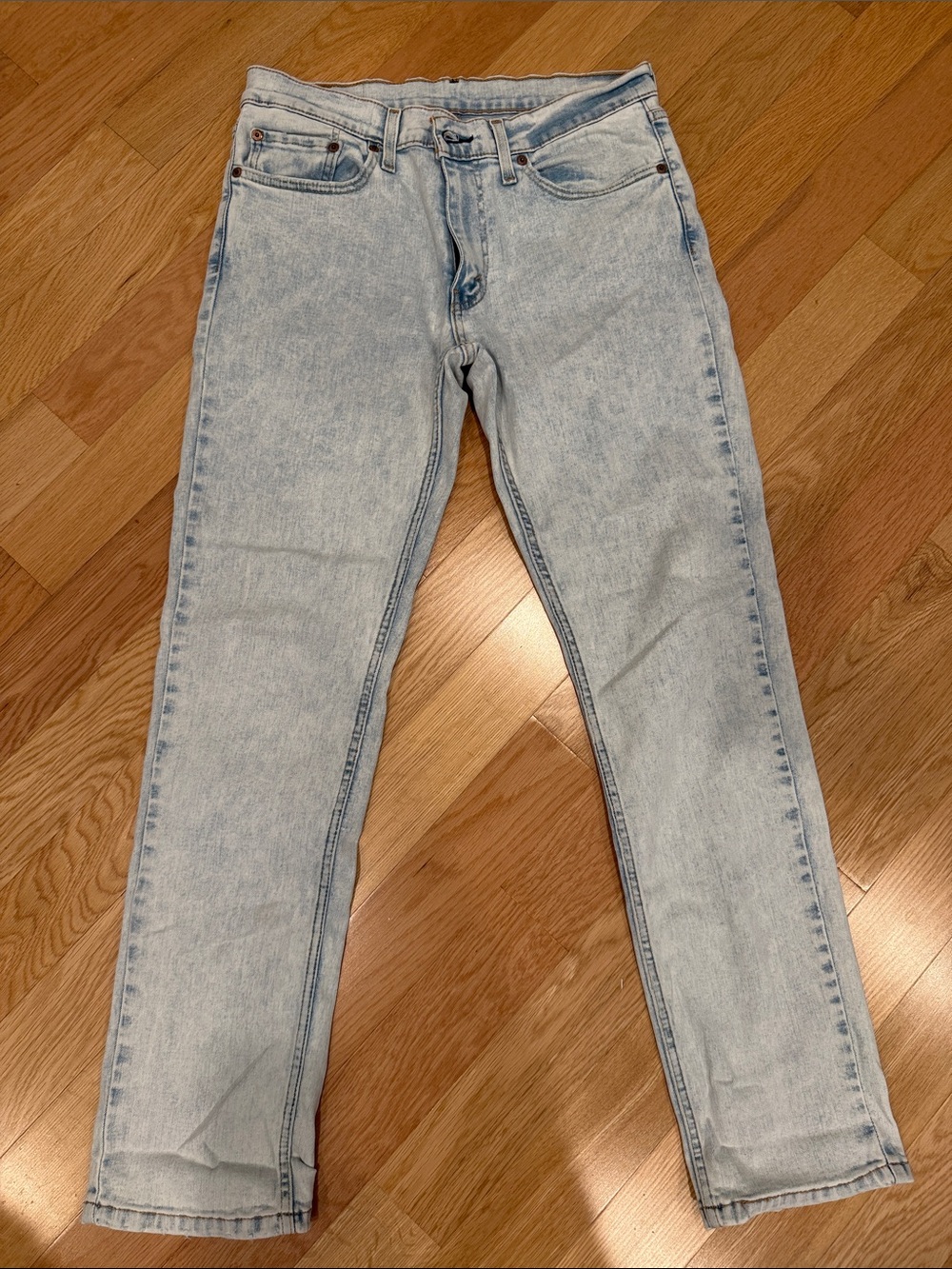 Levi's 511 Light Blue Slim Straight Jeans